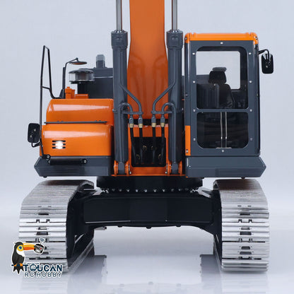 LESU AOUE DX350LC 1/14 Metal RC Excavator B0013 Hydraulic Remote Control Digger Adjustable Tracks LCD Display Light System