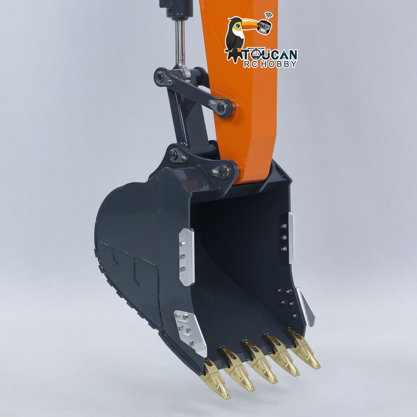 LESU AOUE DX350LC 1/14 Metal RC Excavator B0013 Hydraulic Remote Control Digger Adjustable Tracks LCD Display Light System