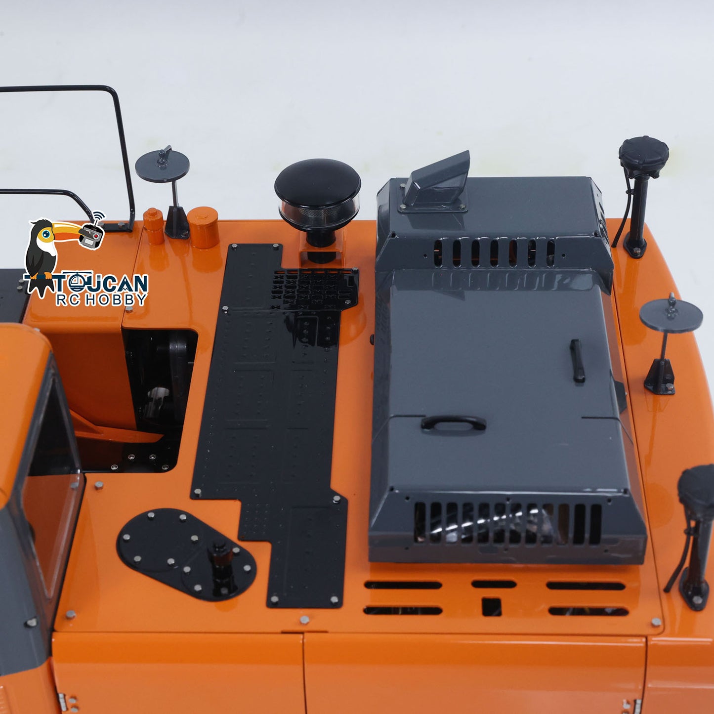 LESU AOUE DX350LC 1/14 Metal RC Excavator B0013 Hydraulic Remote Control Digger Adjustable Tracks LCD Display Light System