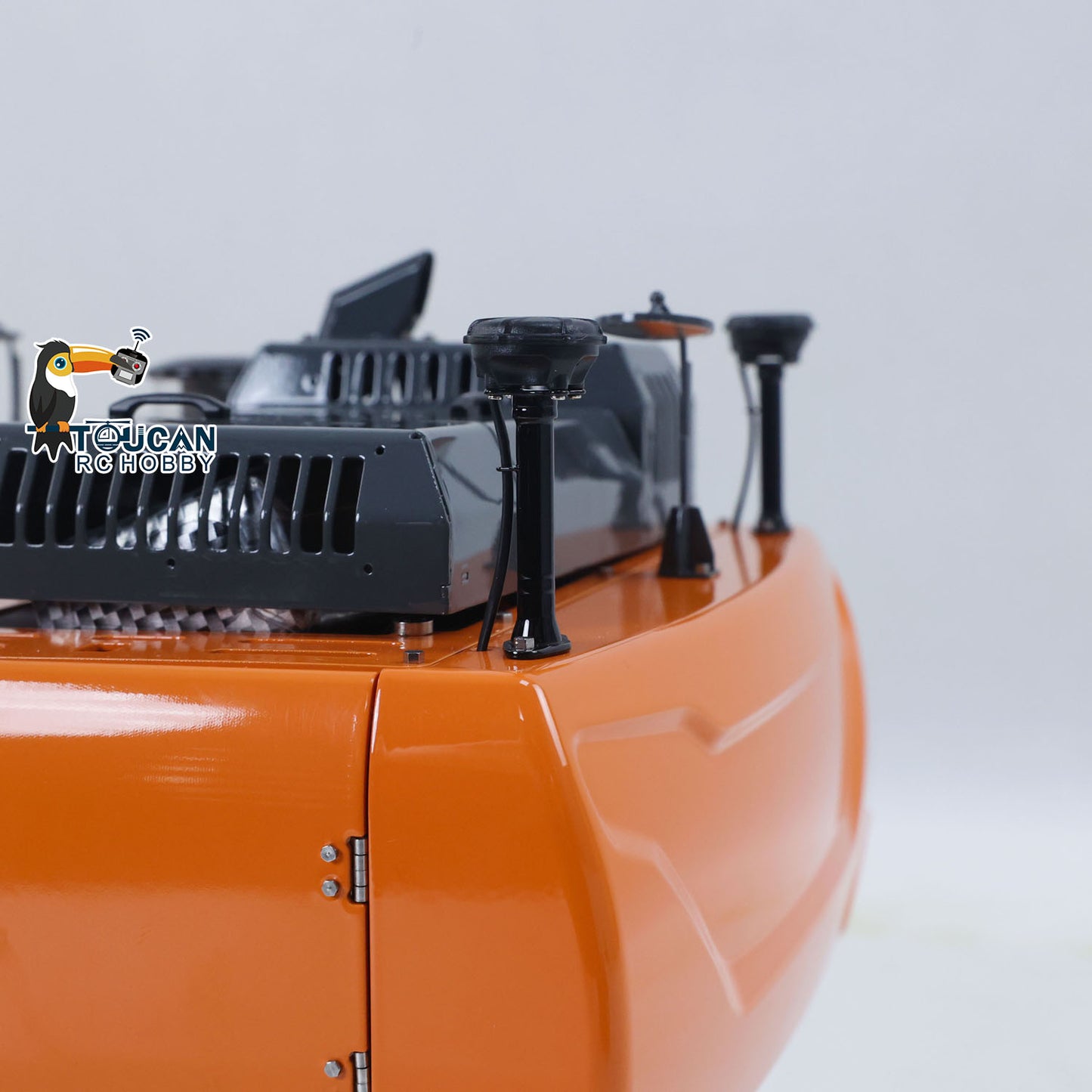 LESU AOUE DX350LC 1/14 Metal RC Excavator B0013 Hydraulic Remote Control Digger Adjustable Tracks LCD Display Light System