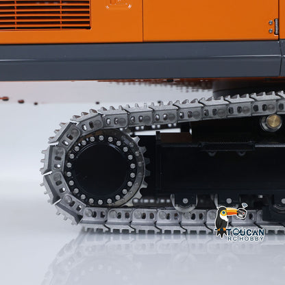 LESU AOUE DX350LC 1/14 Metal RC Excavator B0013 Hydraulic Remote Control Digger Adjustable Tracks LCD Display Light System