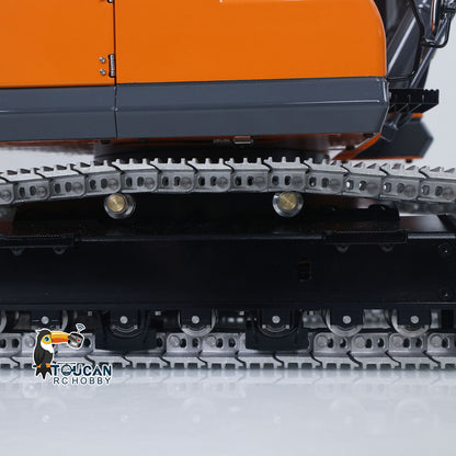 LESU AOUE DX350LC 1/14 Metal RC Excavator B0013 Hydraulic Remote Control Digger Adjustable Tracks LCD Display Light System