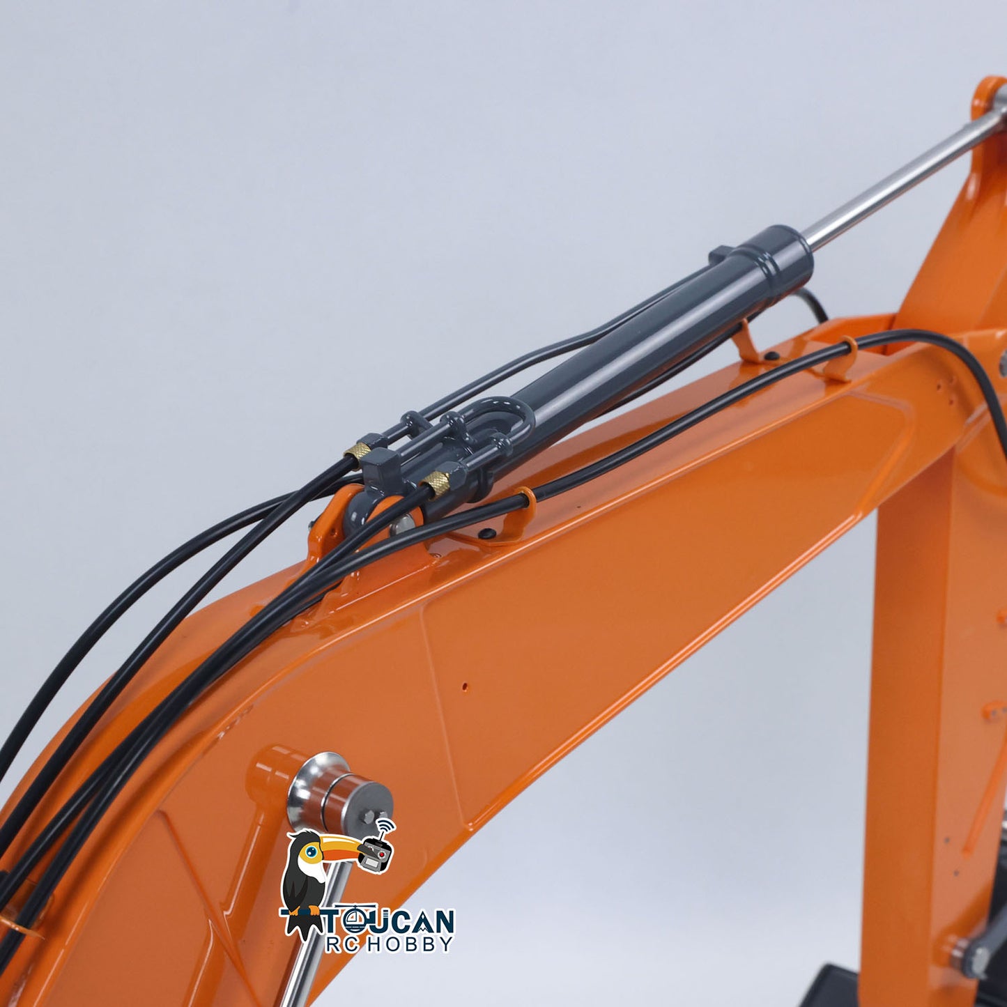 LESU AOUE DX350LC 1/14 Metal RC Excavator B0013 Hydraulic Remote Control Digger Adjustable Tracks LCD Display Light System