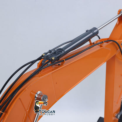 LESU AOUE DX350LC 1/14 Metal RC Excavator B0013 Hydraulic Remote Control Digger Adjustable Tracks LCD Display Light System