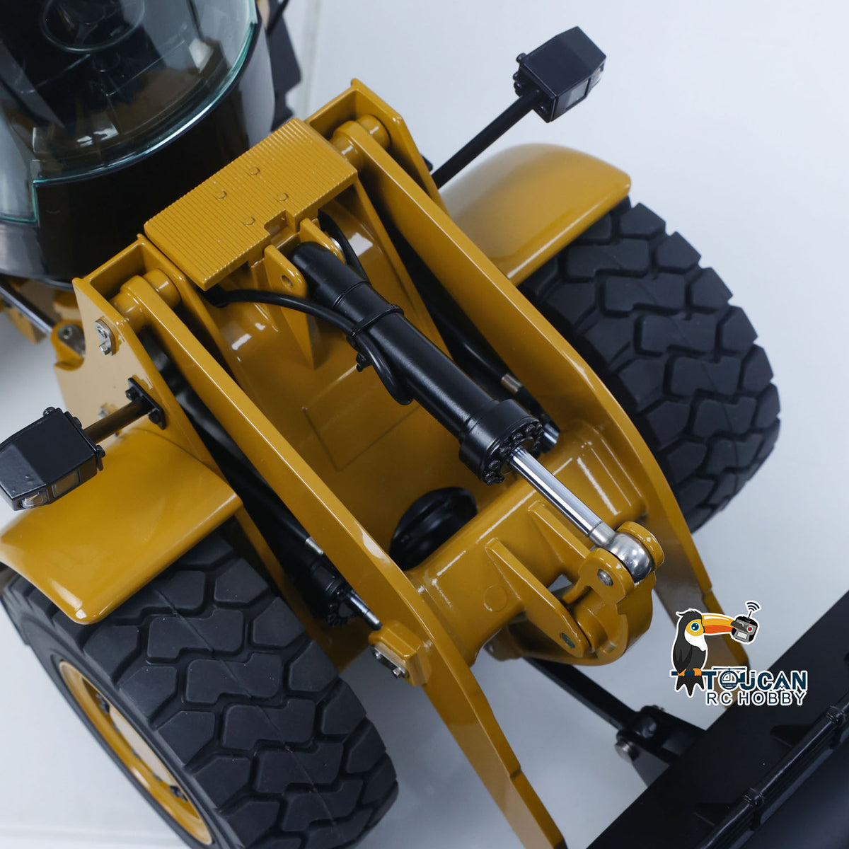 In Stock TOUCAN RC HOBBY K966 KABOLITE 2.4Ghz 1/16 Hydraulic RC Loader 966 Car 7500mAh Battery 8 Channels Radio Control Good Hydraulic Valve Pump Wheel
