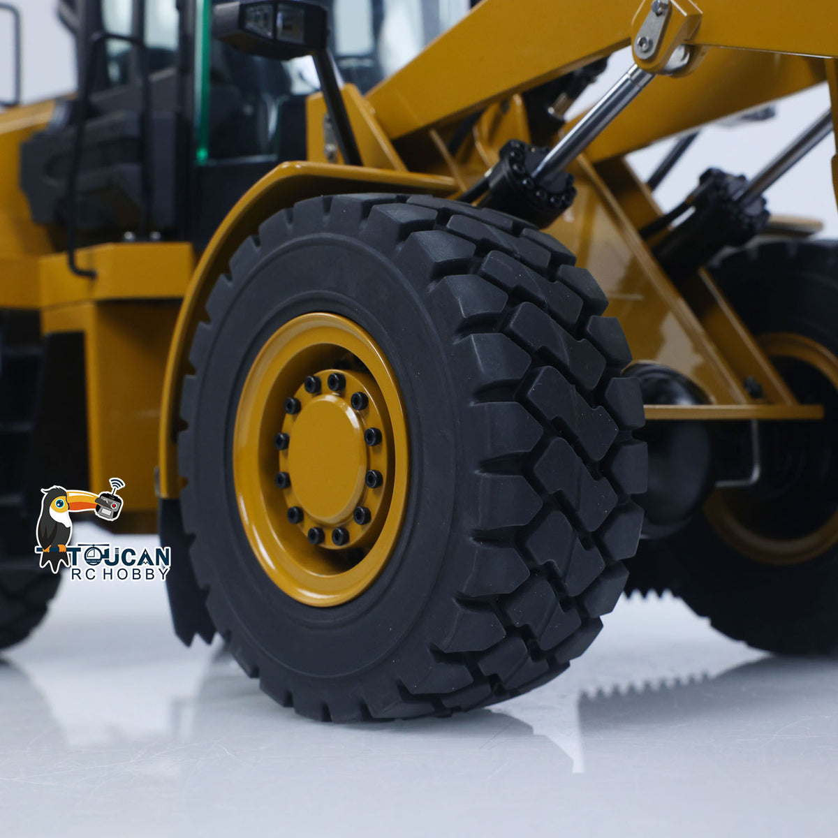 In Stock TOUCAN RC HOBBY K966 KABOLITE 2.4Ghz 1/16 Hydraulic RC Loader 966 Car 7500mAh Battery 8 Channels Radio Control Good Hydraulic Valve Pump Wheel