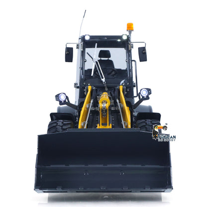 Metal LESU 1/14 RC Hydraulic Loader Aoue WA100M-8 4X4 RTR Remote Control Construction Vehicle Axle Lock Sound Light ST8 Radio