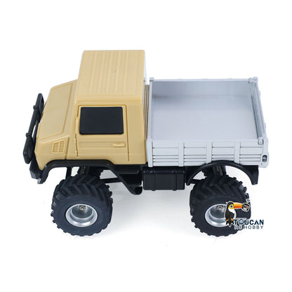 TOUCAN RC HOBBY JIABAILE U400 3603/3603A 1/36 4x4 Plastic Remote Control Crawler RTR RC Off Road Car Radio Battery Light System USB Charger Mini Vehicle