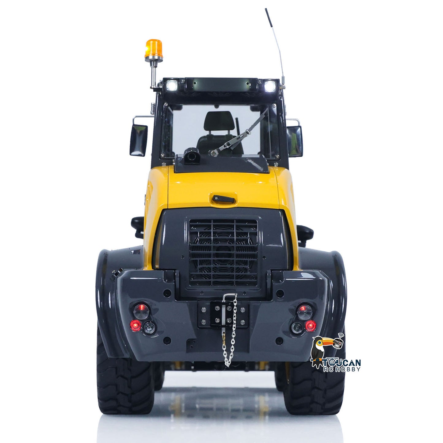 LESU Aoue WA100M-8 1/14 Metal 4x4 Hydraulic RC Loader A0021 Model with Brushless Motor Quick Release Coupler Sound Light System