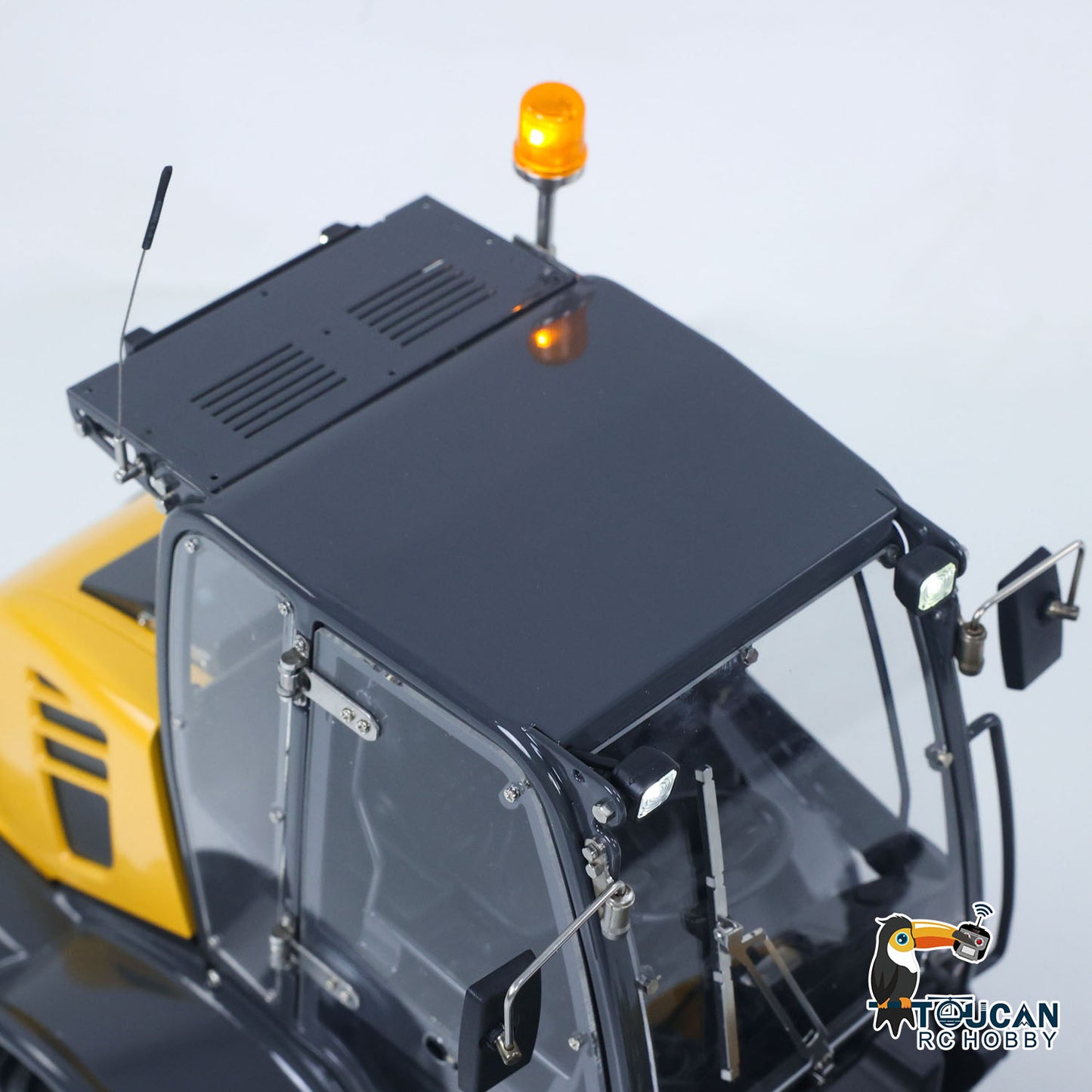 LESU Aoue WA100M-8 1/14 Metal 4x4 Hydraulic RC Loader A0021 Model with Brushless Motor Quick Release Coupler Sound Light System