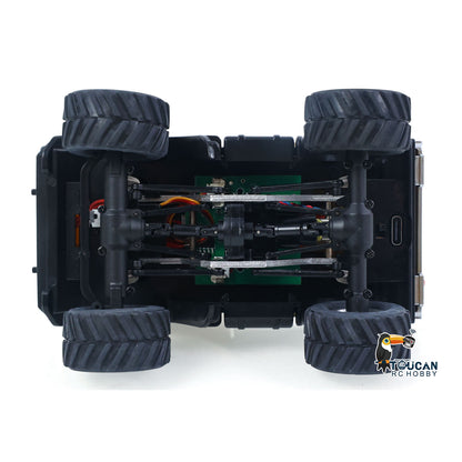 TOUCAN RC HOBBY JIABAILE U400 3603/3603A 1/36 4x4 Plastic Remote Control Crawler RTR RC Off Road Car Radio Battery Light System USB Charger Mini Vehicle