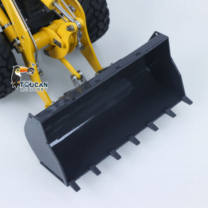 LESU Aoue WA100M-8 1/14 Metal 4x4 Hydraulic RC Loader A0021 Model with Brushless Motor Quick Release Coupler Sound Light System