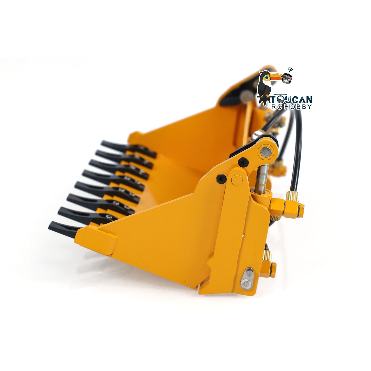 LESU Metal 1/14 Bucket C0050 C0049/Dozer Shovel C0051 for RC Hydraulic Loader AOUE MCL8 A0015 & AT1050 RD-A0016 & Aoue WA100M-8 RD-A0021 DIY Model
