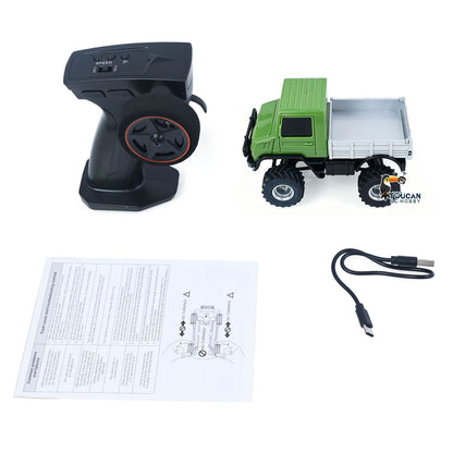 TOUCAN RC HOBBY JIABAILE U400 3603/3603A 1/36 4x4 Plastic Remote Control Crawler RTR RC Off Road Car Radio Battery Light System USB Charger Mini Vehicle