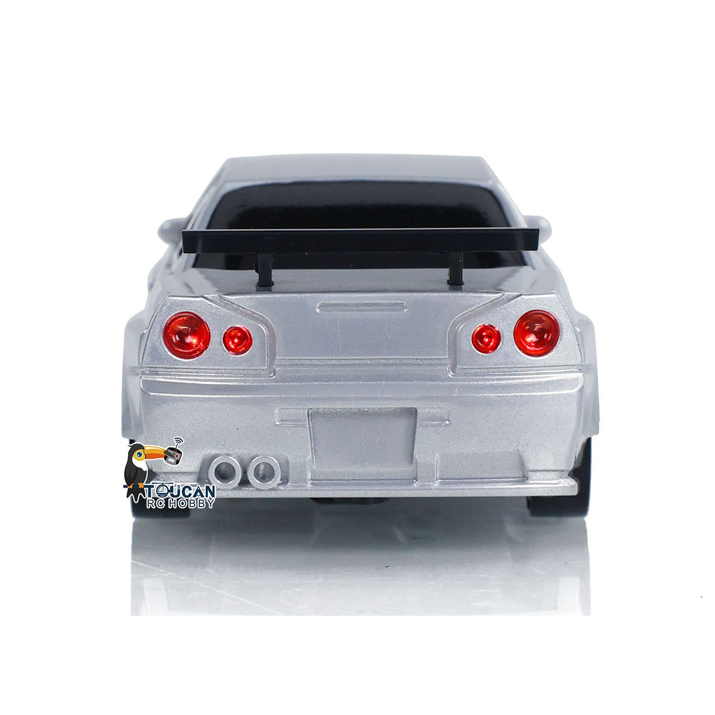 In Stock 1/43 4*4 RTR 4WD RC Race Car Gyro Fully Proportional Control Speed Mini Car Toy  Traffic Cones