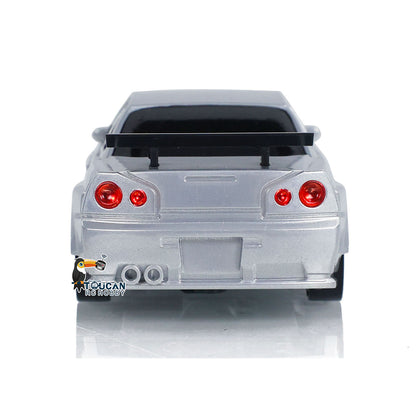 In Stock 1/43 4*4 RTR 4WD RC Race Car Gyro Fully Proportional Control Speed Mini Car Toy  Traffic Cones