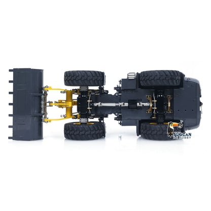 LESU Aoue WA100M-8 1/14 Metal 4x4 Hydraulic RC Loader A0021 Model with Brushless Motor Quick Release Coupler Sound Light System