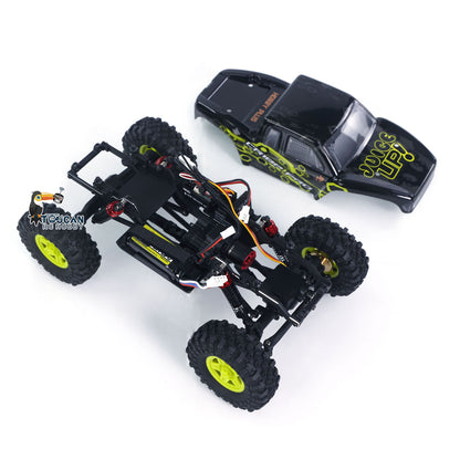 Fast Free Shipping for EU 1:18 RC Crawler CR18P PRO Juice Up 4WD Wireless Control Rock Crawler Car RTR Vehicle Hobbywing Brushless Motor ESC USB Charger