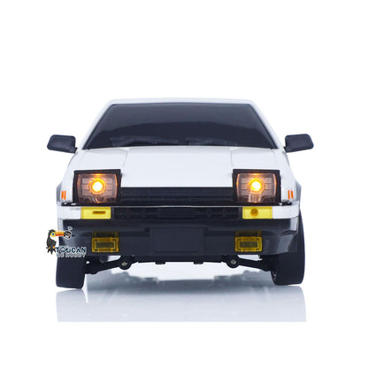 In Stock LDRC LD1801 1/18 Scale RC Drift Car RWD AE86 Racing Vehicles Flip Light Gyroscope High Speed DIY Model Ready to Run