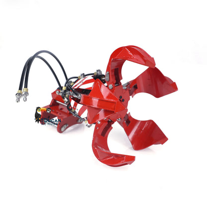 LESU 1/14 Metal Crusher Plier C0038/Orange Peel Grab C0039 for RC Hydraulic Digger Aoue ET30H ET26L PC360 AC360 R945 SK500 Remote Control Excavator BA-B0002 B0012 A0006 DIY Model