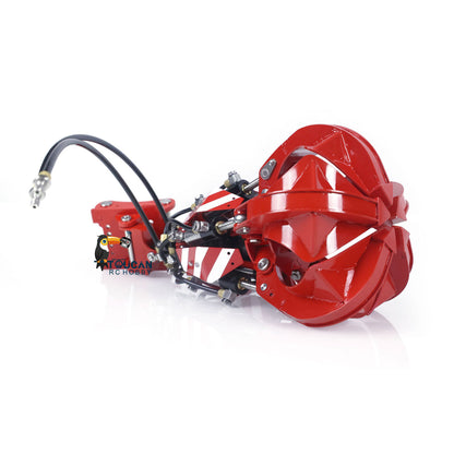 LESU 1/14 Metal Crusher Plier C0038/Orange Peel Grab C0039 for RC Hydraulic Digger Aoue ET30H ET26L PC360 AC360 R945 SK500 Remote Control Excavator BA-B0002 B0012 A0006 DIY Model