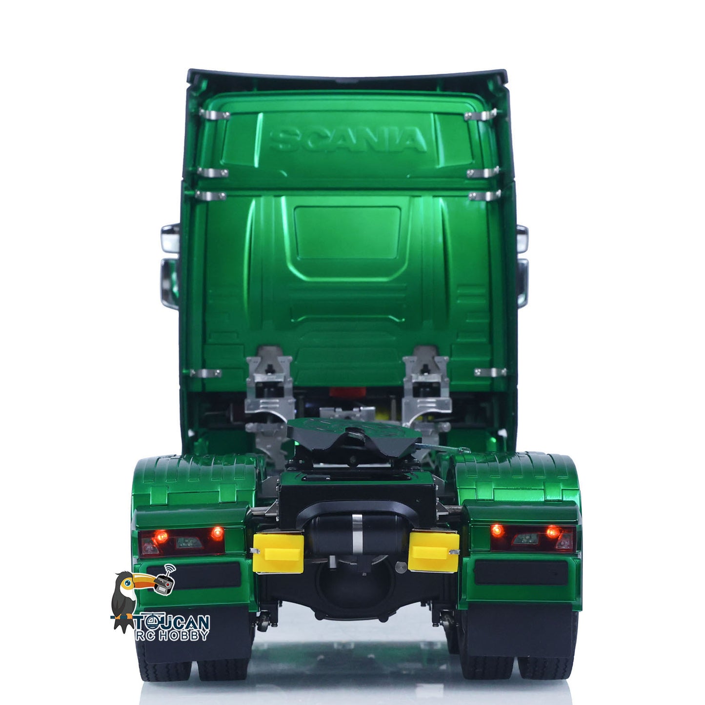 RTR TOUCAN 1/14 Romote Control Tractor Truck 770S 6*6 2Speed RC Lorry Car Axle Locks Openable Door Lights Sounds Smoke Unit