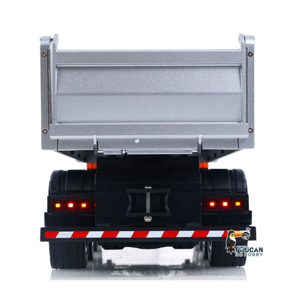 Fast Free Shipping for EU HUINA 1/14 RC Dump Truck 1536-1 - Metal 8X8 RTR