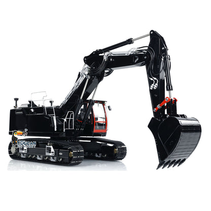 1/14 LESU LR945 3 Arms RC Hydraulic Excavator RTR Radio Control Digger DIY Model Ready to Run FlySky PL18EV Lite Light System