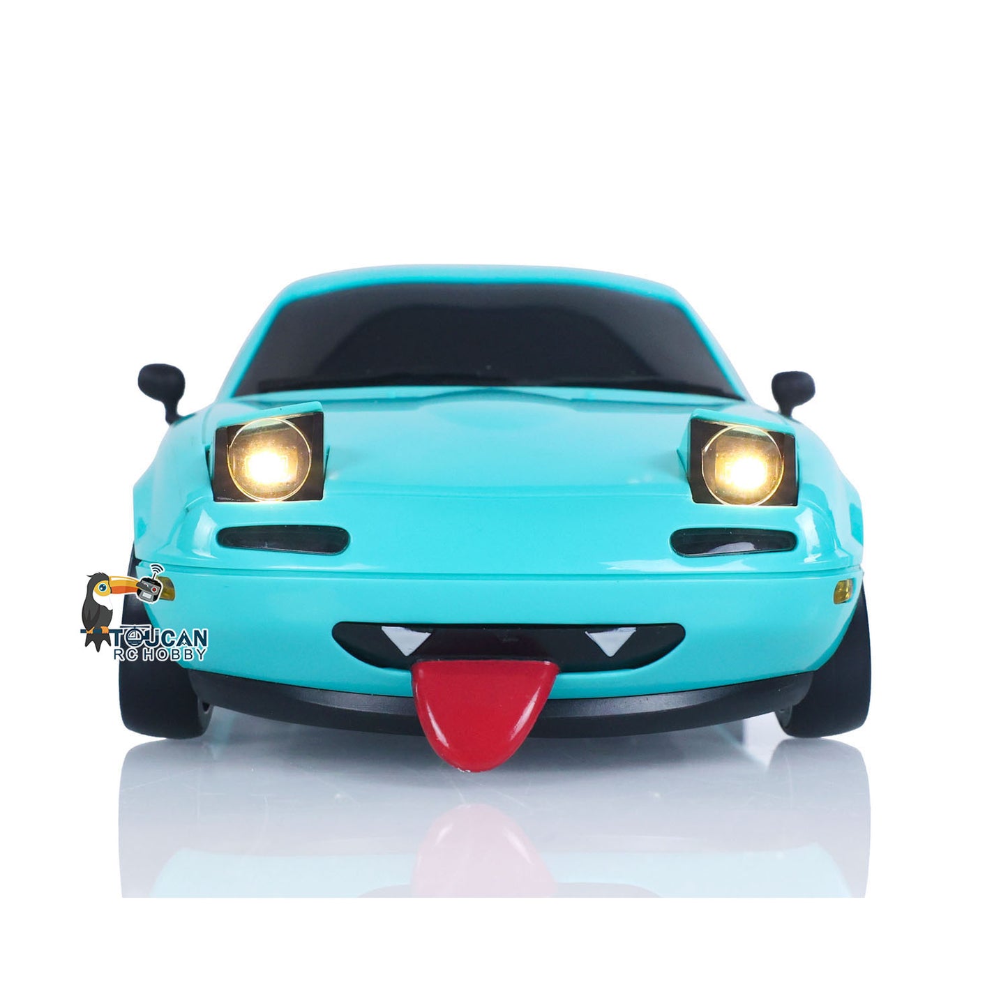 US Stock LDRC LD1804 1/18 2.4G 4X2 Remote Control Drift Car Brushed Motor ESC Servo Light System RC Racing Vehicle Assembled Toys RTR