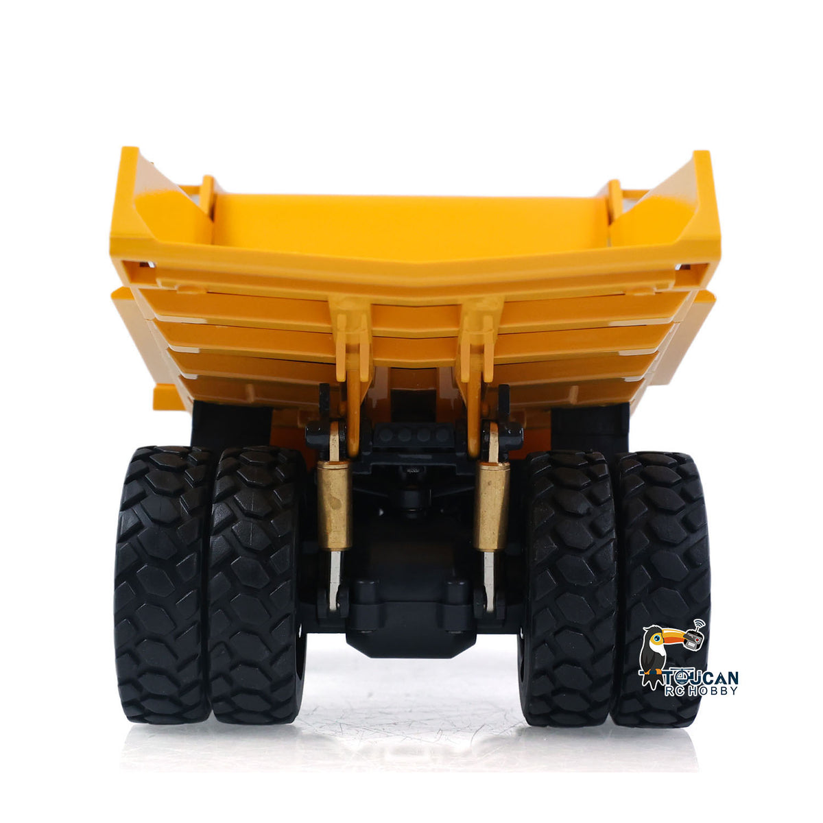 TOUCAN RC HOBBY Ready To Run 1/50 Electric Remote Control Dump Mining Truck RC Construction Vehicle Tipper Model Lights Sounds Effect USB Cable