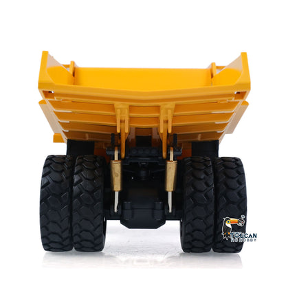 TOUCAN RC HOBBY Ready To Run 1/50 Electric Remote Control Dump Mining Truck RC Construction Vehicle Tipper Model Lights Sounds Effect USB Cable