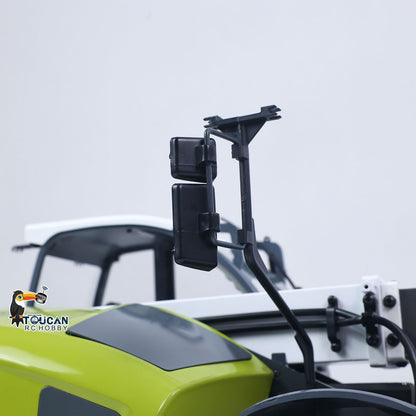 JDM-128 1/14 Metal RC Forklift Multifunctional Telescopic Hydraulic Construction Vehicles 4-Way Vavles Differential Lock 2Axles Steering