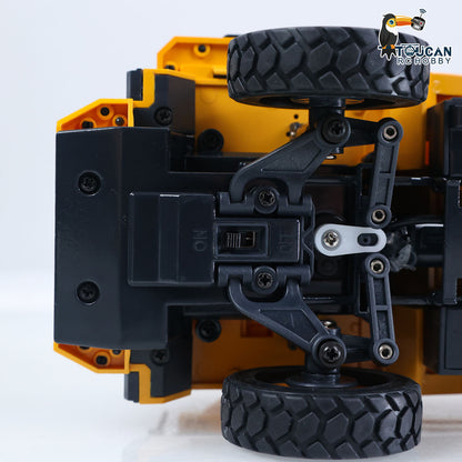 TOUCAN RC HOBBY Ready To Run 1/50 Electric Remote Control Dump Mining Truck RC Construction Vehicle Tipper Model Lights Sounds Effect USB Cable
