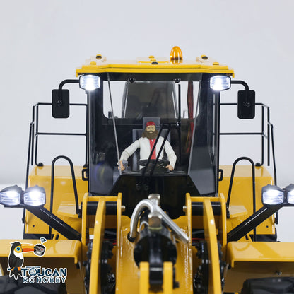 TOUCAN RC HOBBY XDRC 1/14 Scale RC Hydraulic Loader WA470 Metal Construction Vehicle 980L Remote Control Lights Sound Radio System