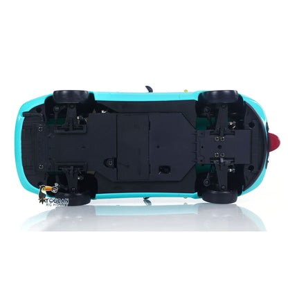 US Stock LDRC LD1804 1/18 2.4G 4X2 Remote Control Drift Car Brushed Motor ESC Servo Light System RC Racing Vehicle Assembled Toys RTR