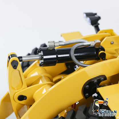 TOUCAN RC HOBBY 470 1/14 Metal RC Hydraulic Wheel Loader PNP/RTR Smoke Light Sound I6S Controller Fork for Construction Model Collectors