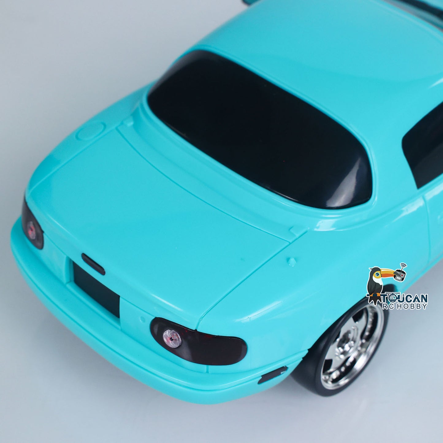 US Stock LDRC LD1804 1/18 2.4G 4X2 Remote Control Drift Car Brushed Motor ESC Servo Light System RC Racing Vehicle Assembled Toys RTR