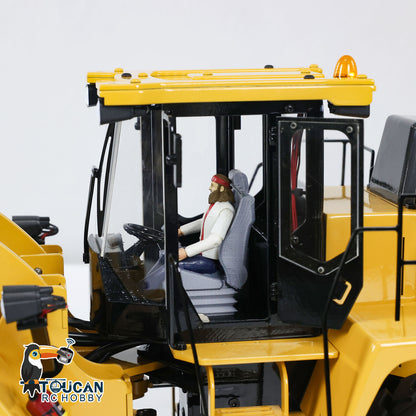 TOUCAN RC HOBBY 470 1/14 Metal RC Hydraulic Wheel Loader PNP/RTR Smoke Light Sound I6S Controller Fork for Construction Model Collectors