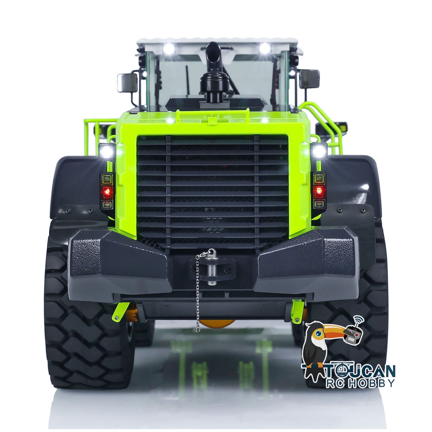 JDModel 198 1/14 RC Hydraulic Equipment Radio Controlled Loaders Ready To Run ZW370 Engineer Electric Car Hobby Model