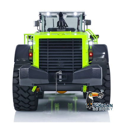 JDModel 198 1/14 RC Hydraulic Equipment Radio Controlled Loaders Ready To Run ZW370 Engineer Electric Car Hobby Model