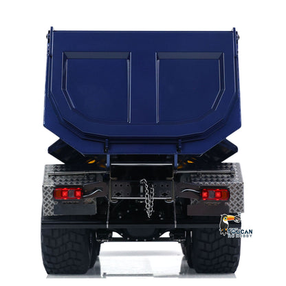 TOUCAN RC HOBBY MODO 3348 1/14 8*8 Metal RC Hydraulic Dump Truck 2Speed Remote Control Tipper Differential Locks Brushless Motor Radio Light Sound