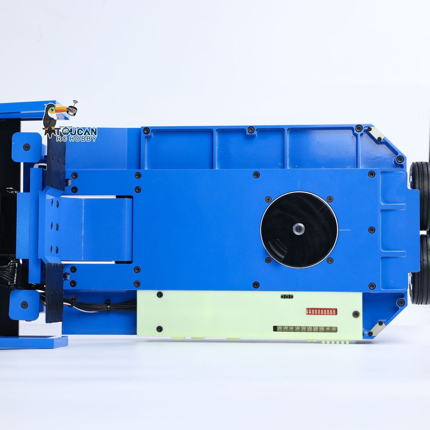 1/14 2+5 Axles RC Metal Heavy Trailer Lowboy Trailer For TAMIYA LESU RC Tractor Truck Radio Controlled Lorry Excavator Loader