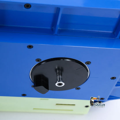 1/14 2+5 Axles RC Metal Heavy Trailer Lowboy Trailer For TAMIYA LESU RC Tractor Truck Radio Controlled Lorry Excavator Loader