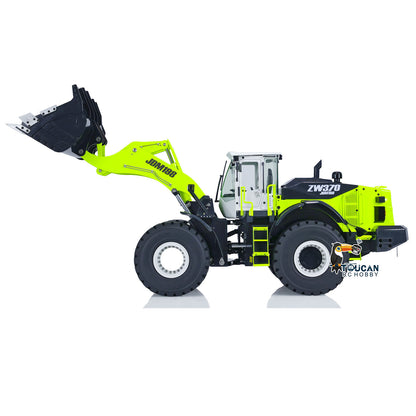 JDModel 198 Metal 1/14 RC Hydraulic Loader ZW370 Radio Control Construction Vehicle Truck Hobby Model Toy Gift for Children Adults