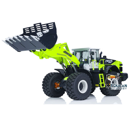 JDModel 198 1/14 RC Hydraulic Equipment Radio Controlled Loaders Ready To Run ZW370 Engineer Electric Car Hobby Model