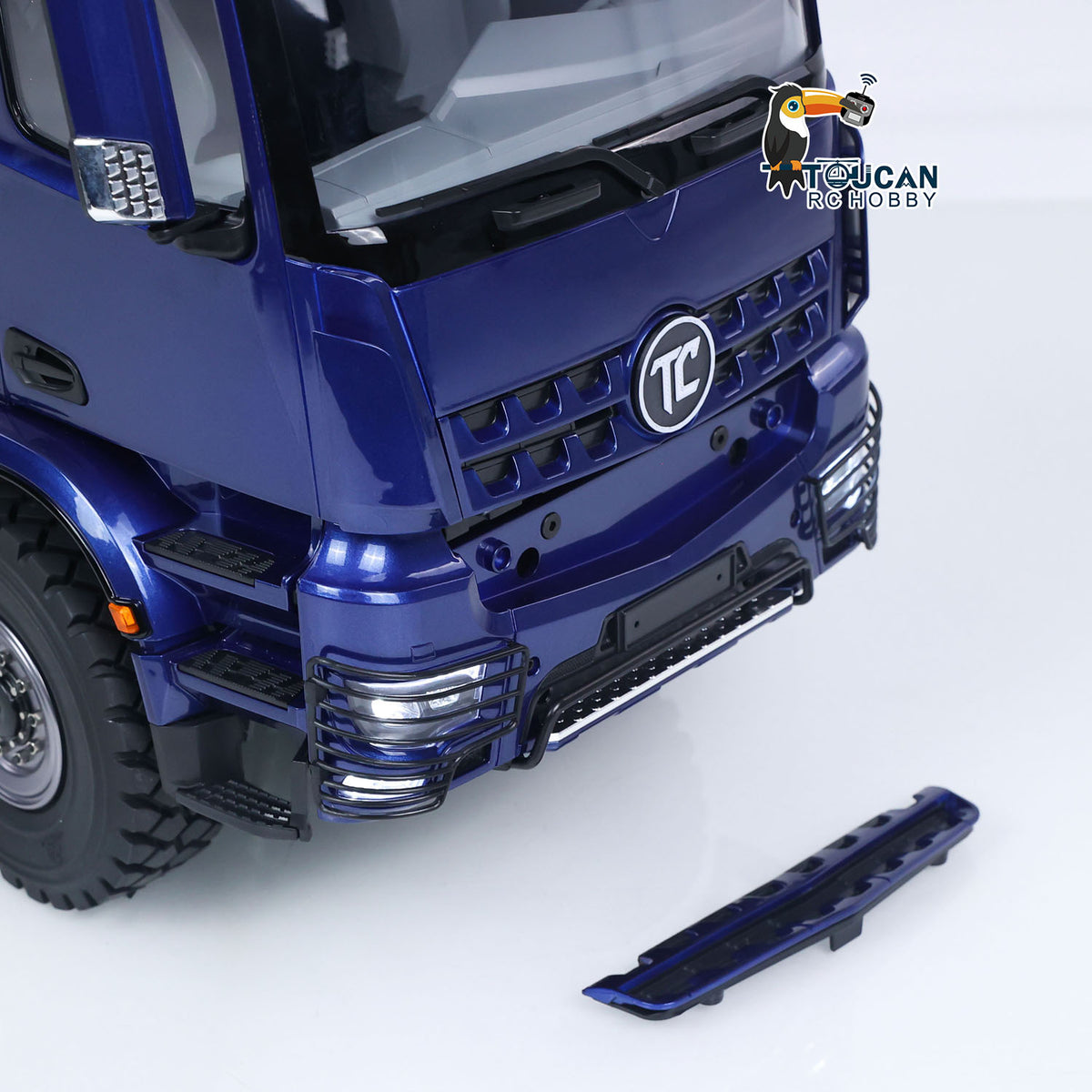 TOUCAN RC HOBBY MODO 3348 1/14 8*8 Metal RC Hydraulic Dump Truck 2Speed Remote Control Tipper Differential Locks Brushless Motor Radio Light Sound