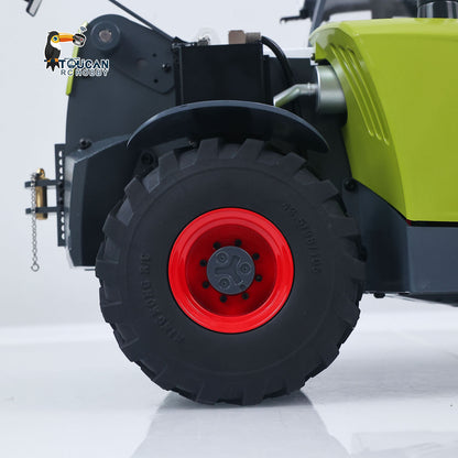 JDM-128 1/14 Metal RC Forklift Multifunctional Telescopic Hydraulic Construction Vehicles 4-Way Vavles Differential Lock 2Axles Steering