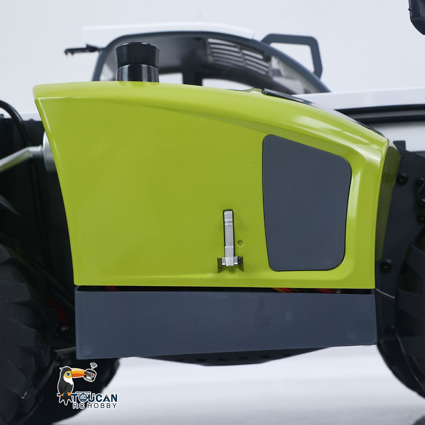 JDM-128 1/14 Metal RC Forklift Multifunctional Telescopic Hydraulic Construction Vehicles 4-Way Vavles Differential Lock 2Axles Steering