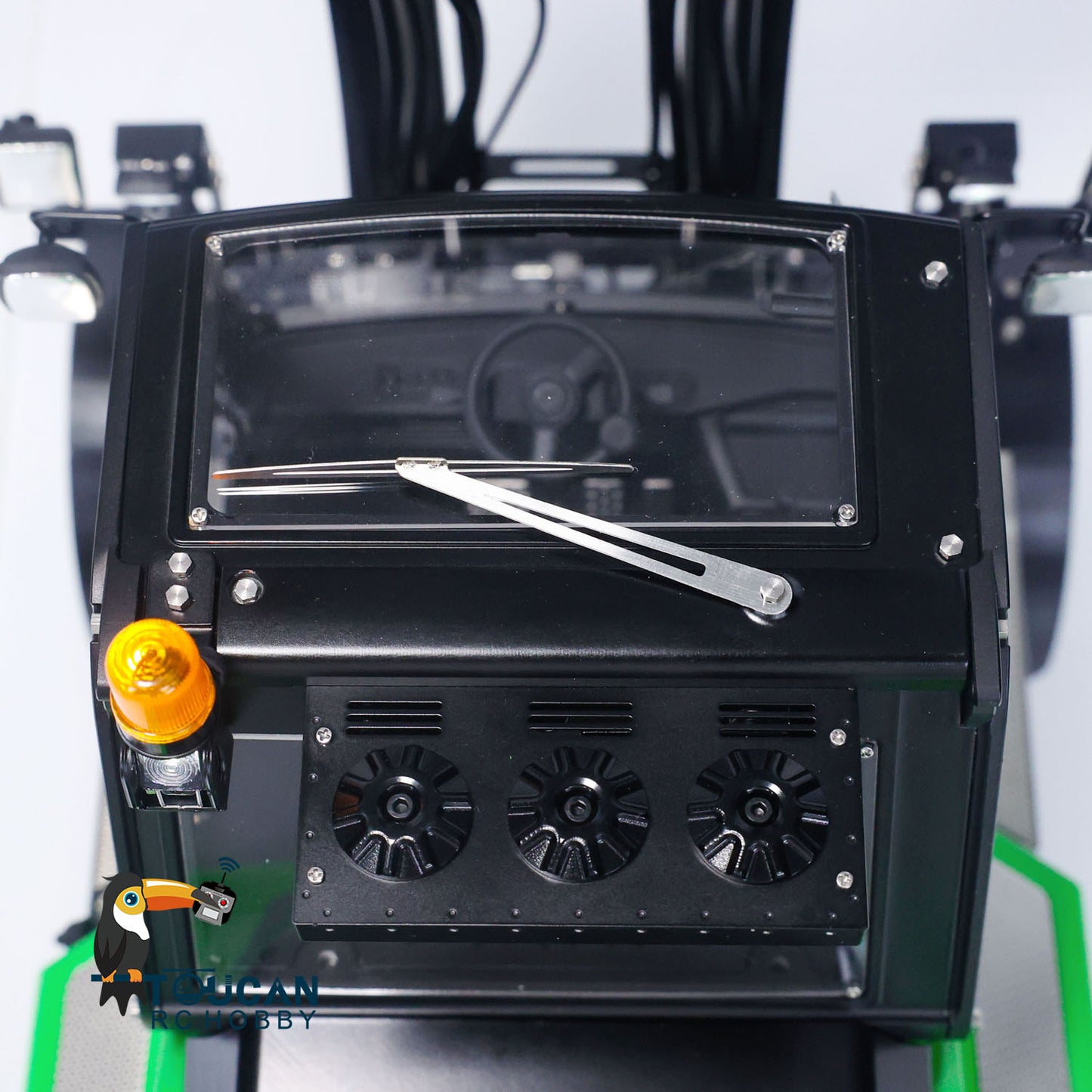 LESU AOUE LD160S 1/14 Metal Hydraulic RC Forklift FlySky ST8 Remote Controller and SR12 Receiver 6 Ways Reversing Valve Sound Light System