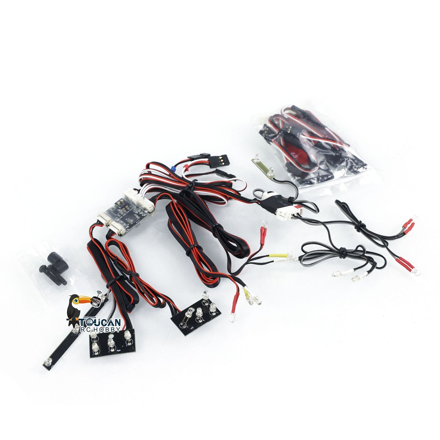 JDModel F150 1/10 Metal RC Crawler Off Road Car Optional Plastic Light System Spare Part for Scale Model Hobbyists